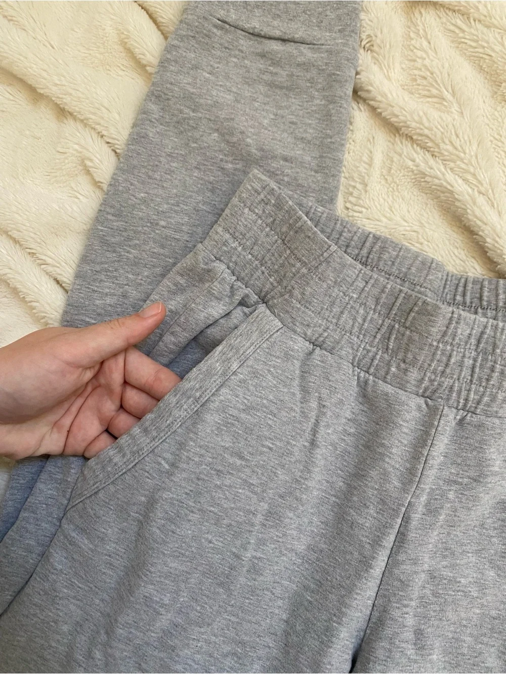 Alo Yoga Unwind sweatpants joggers grey Sz XS